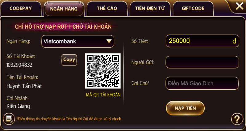 Các Cách Nạp Tiền Sunwin Chi Tiết Và Nhanh Nhất 4 Nap Tien Qua Ngan Hang sunwin