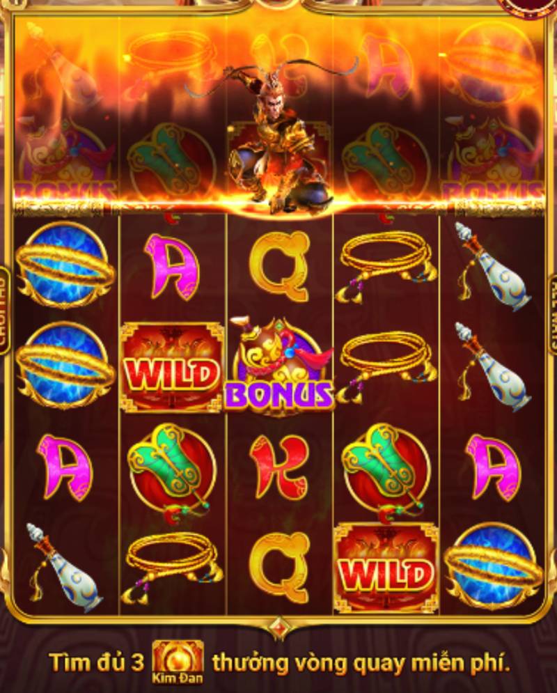 Tây Du Thần Ký: Slot Game Đầy Bí Ẩn Và Cơ Hội Nổ Hũ 7 Tận Dụng Biểu Tượng Scatter Để Mở Rộng Khung Quay